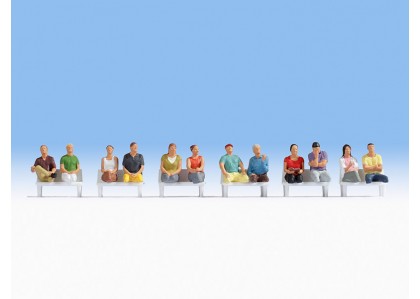 Set pasageri sezand - H0 Noch 15250